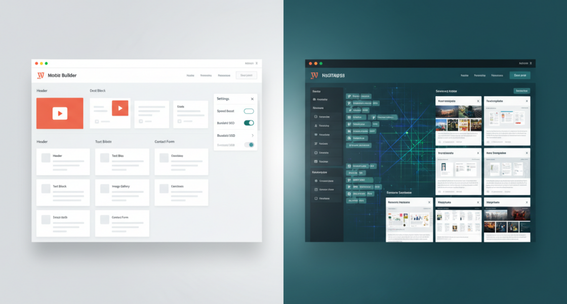 Strategic dashboard comparison guides weblish.io users to the best website builder.