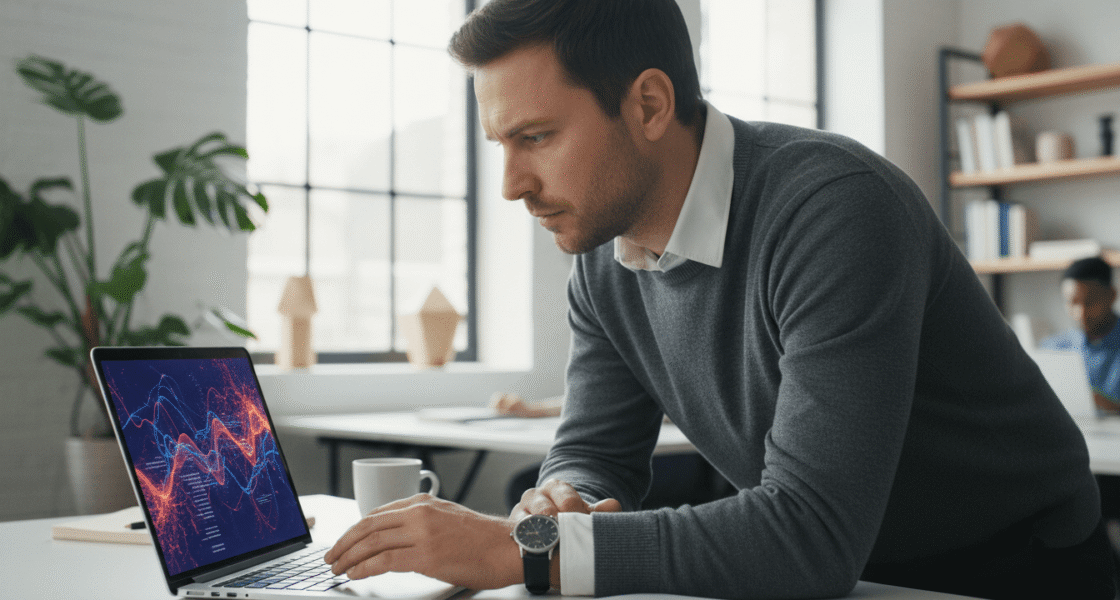 Weblish Workflow: SEO Professional Analyzing Data with Semrush Alternatives