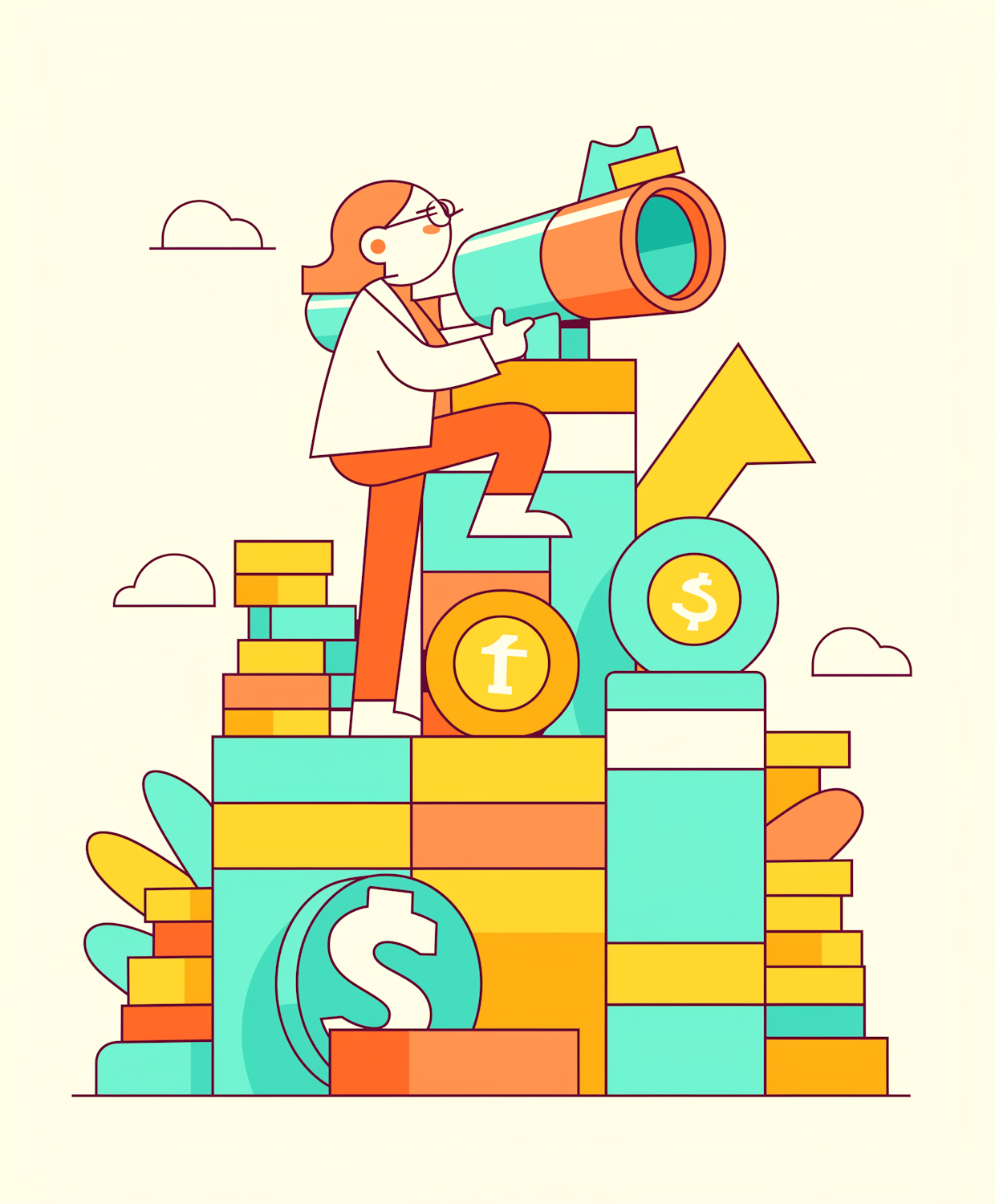 A person looking determined, symbolizing an entrepreneur overcoming common misconceptions about marketing and advertising for business growth.