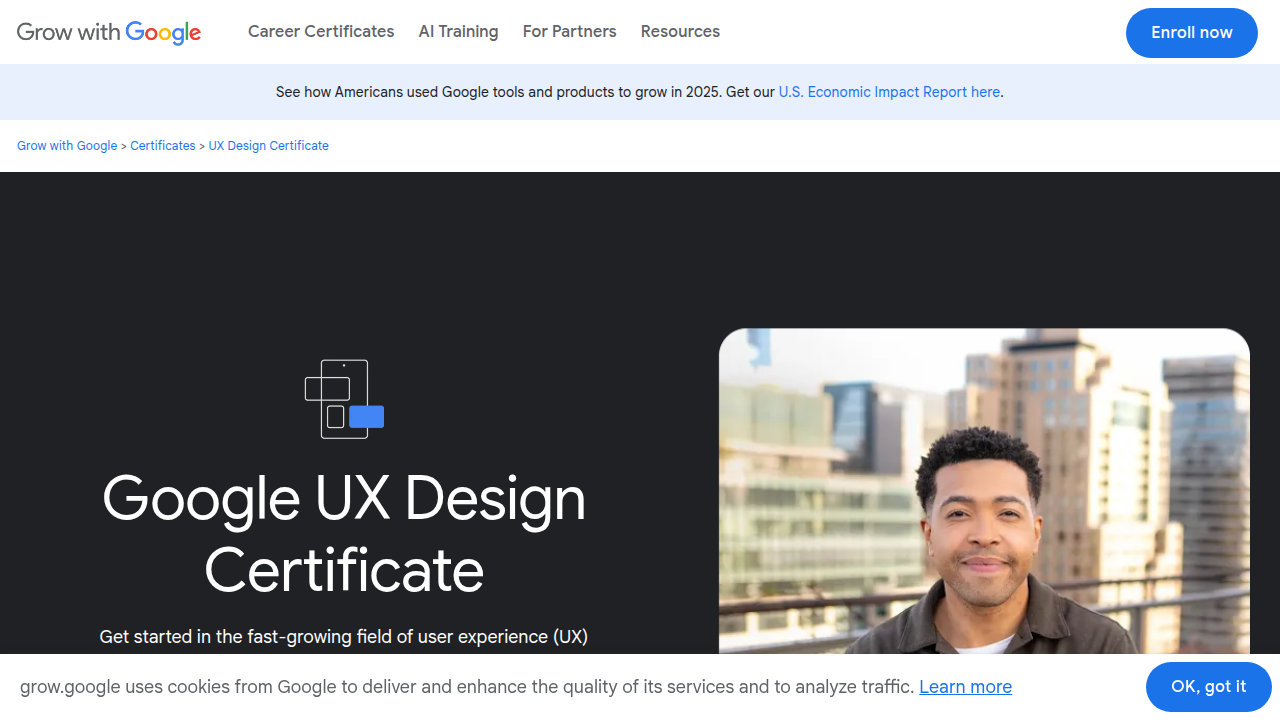 The Google UX Design Certificate is a popular option for individuals looking to gain industry-recognized skills and boost their career prospects.