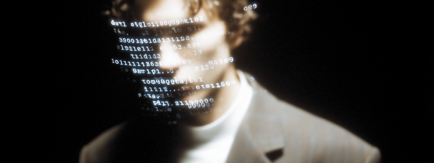 A person navigating a confusing digital landscape, symbolizing a website that lacks clear calls to action and guides for visitors.