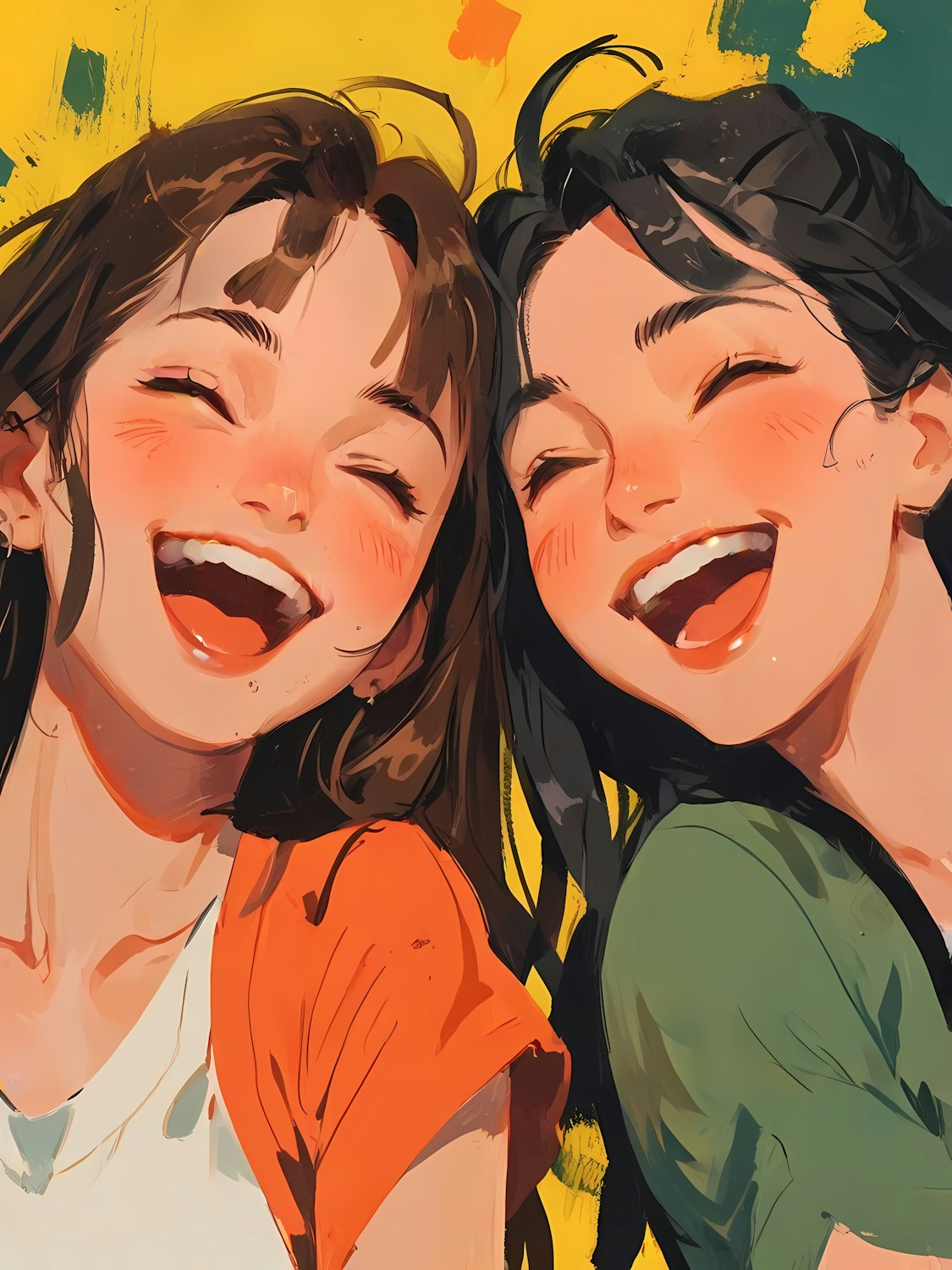 A happy customer smiling, looking at a laptop screen where they have quickly found the information they were searching for on a website, symbolizing a positive user experience.