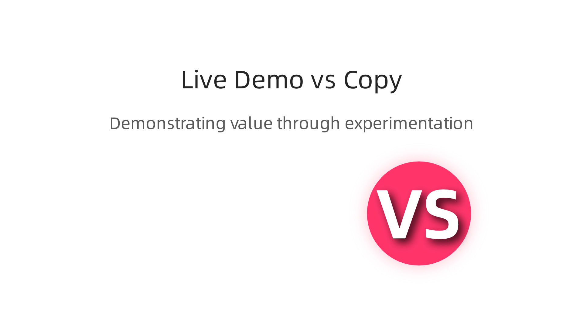 Infographic that explains how live demos (upload → demo → before/after) build trust faster than static copy.