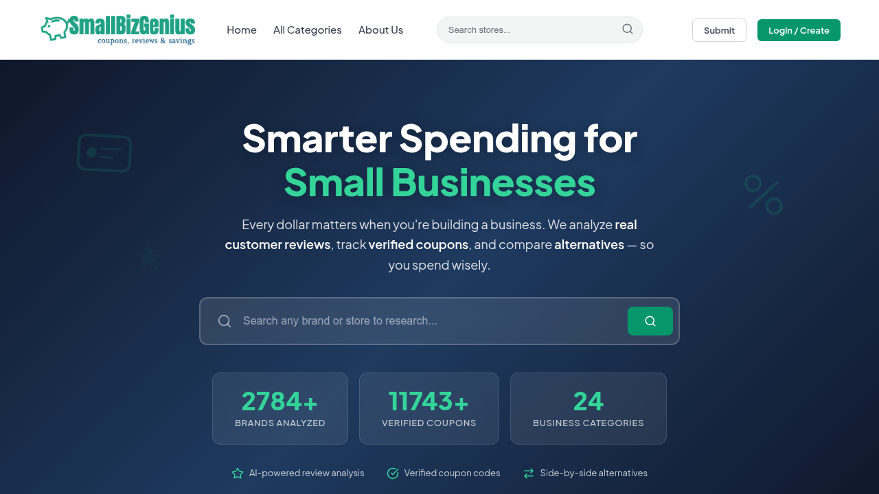 A resource for small business statistics and insights, relevant to understanding the impact of UX.