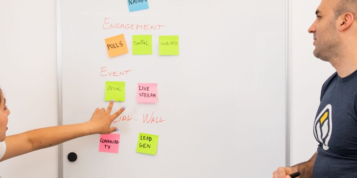 A diverse team collaborates to ensure strong technical foundations for a website.